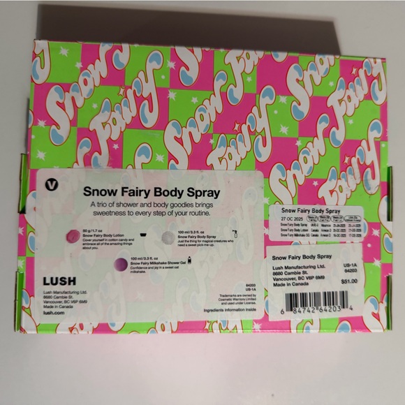 Snow Fairy Body Spray Gift Set - Picture 2 of 6